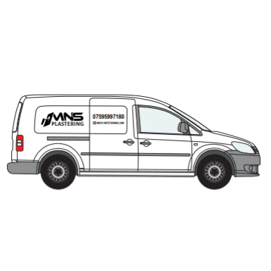 Single Colour Vehicle Signage